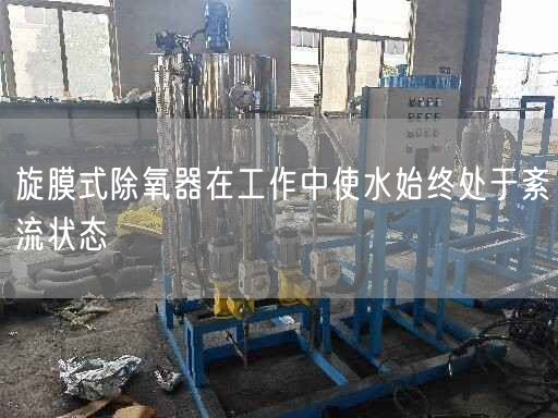 旋膜式除氧器在工作中使水始終處于紊流狀態(tài)